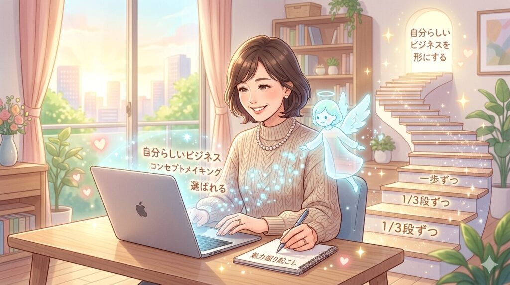 AI時代だからこそ、一歩ずつ。自分らしいビジネスを形にする最短ルート